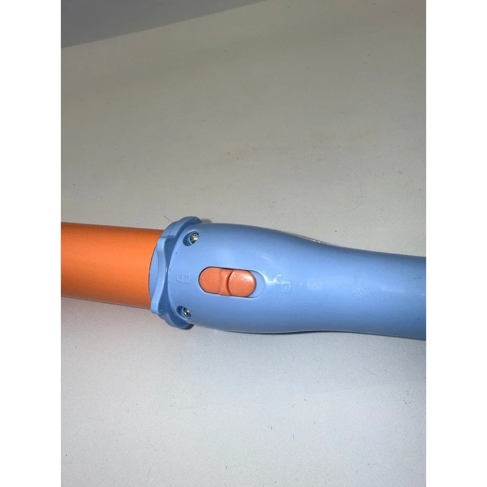 Bliss Curling Iron Unisex Blue Orange Corded Hair Styling Tool